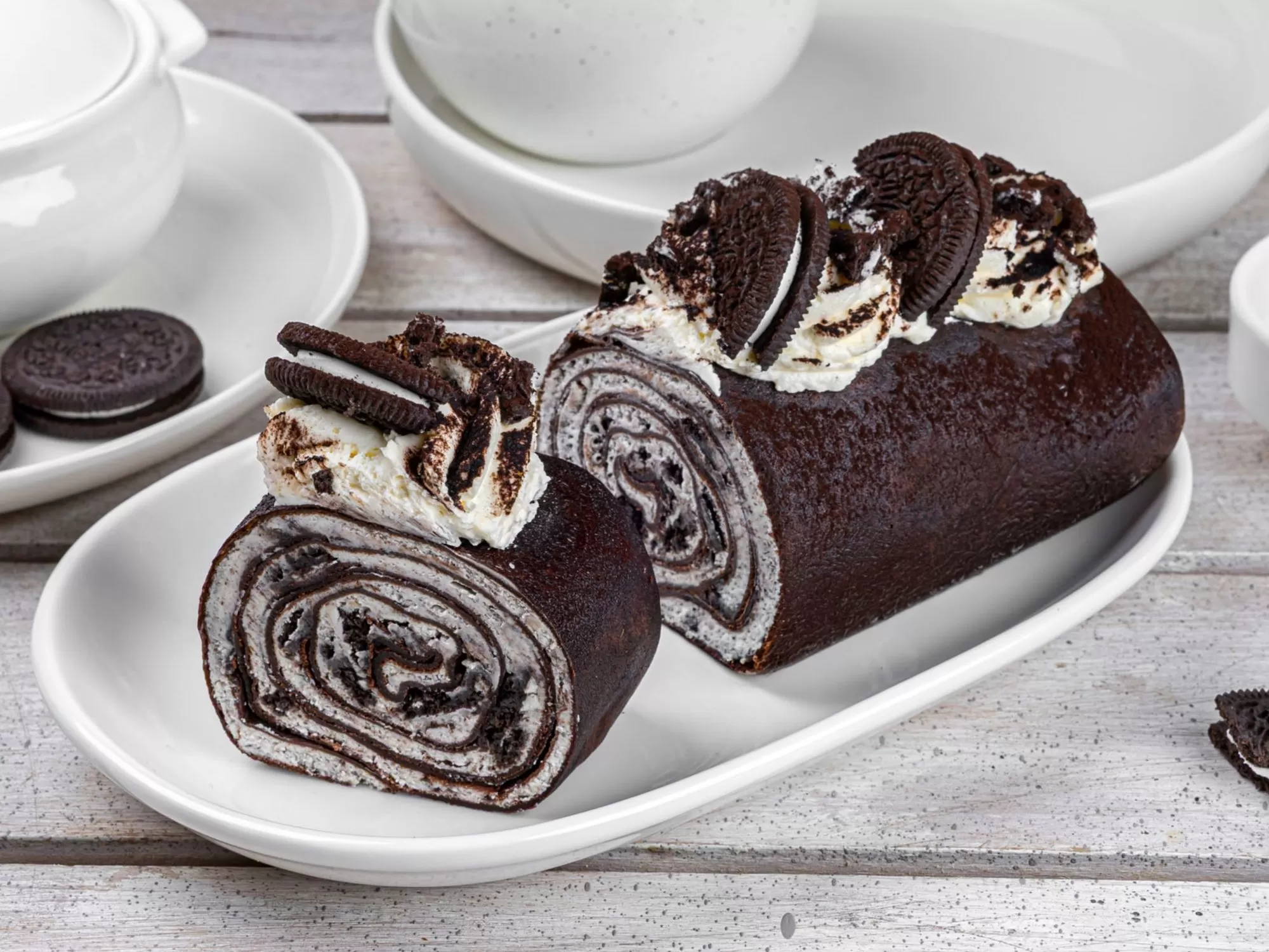 Desert din clatite Oreo