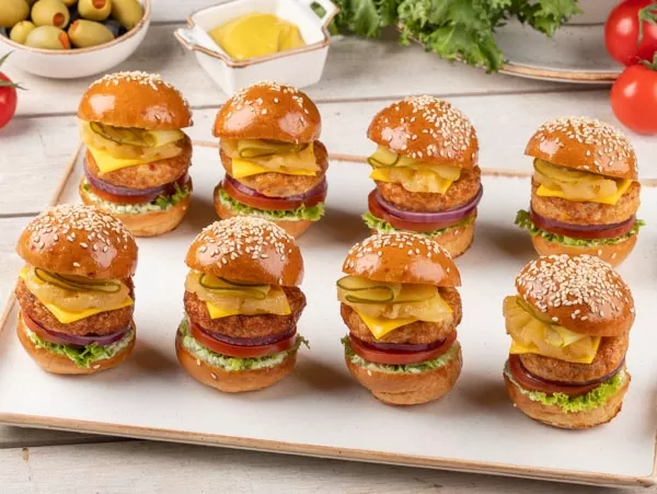 Fish Star mini-burger set