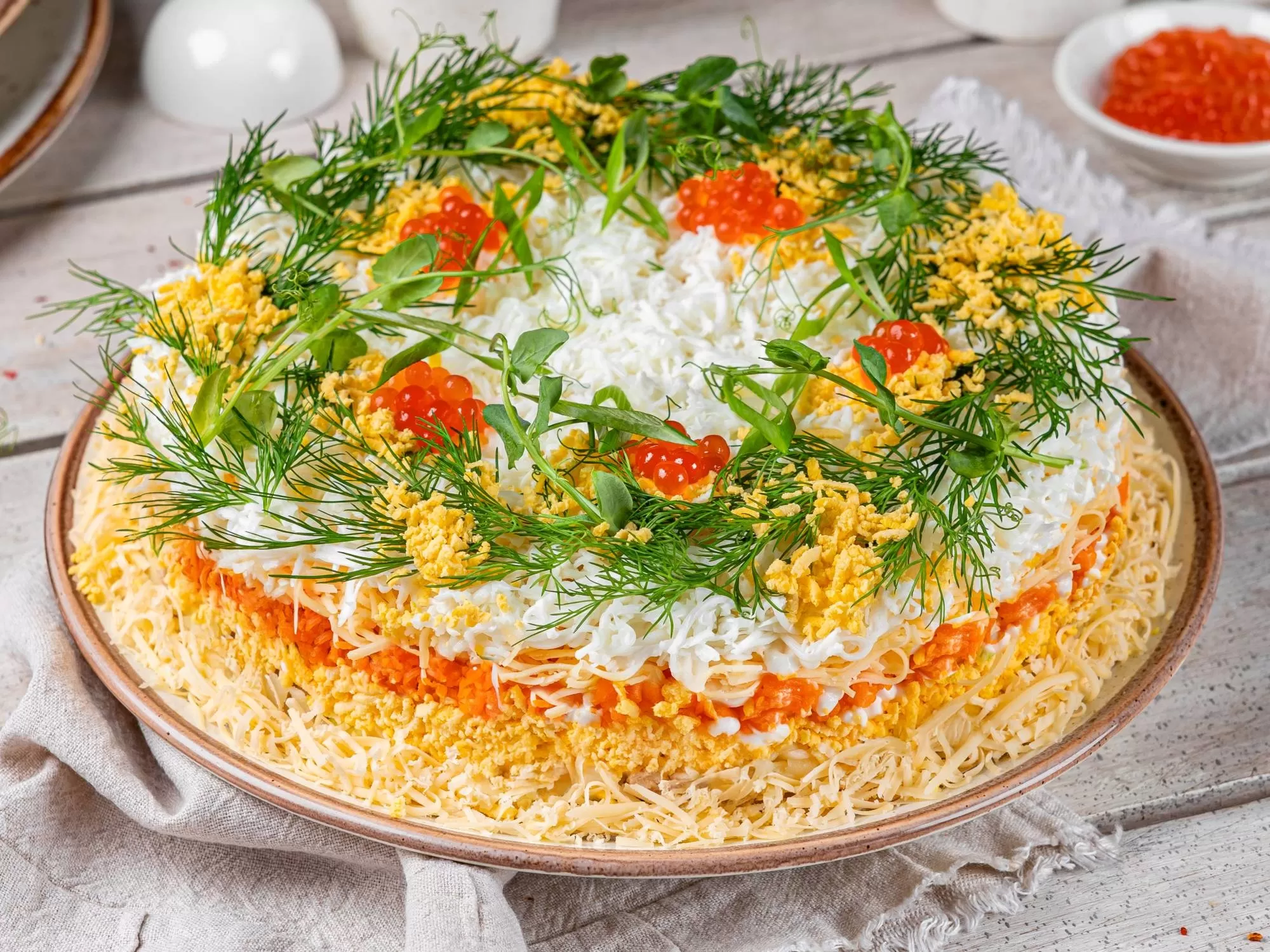 Салат  Мимоза 