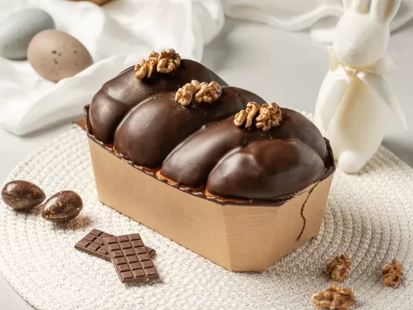 Ruladă cu nuci grecești și Nutella0