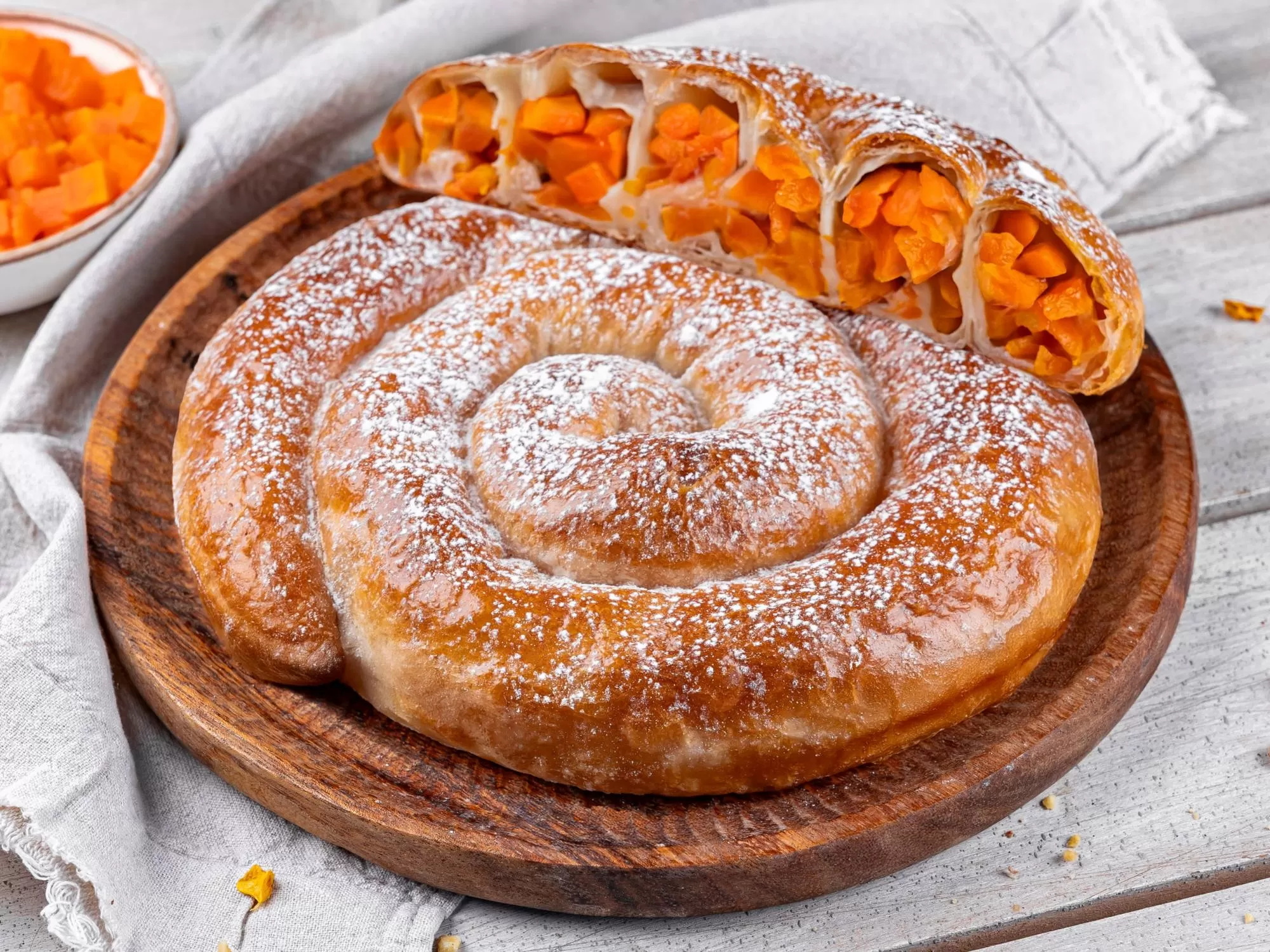 Молдавская плацынта с тыквой