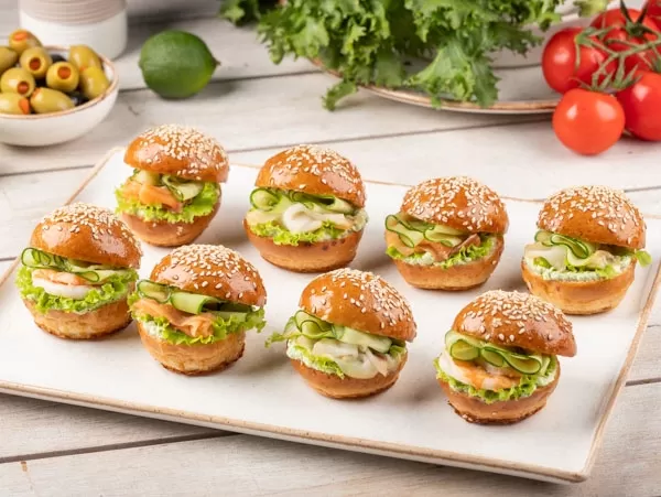  Set mini-burgere Sea Taste 