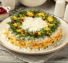 Salată  Mimoza Anul nou