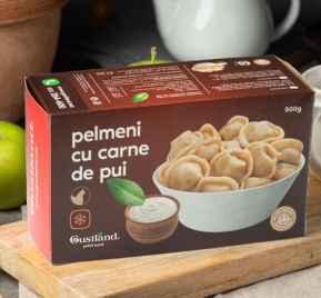 Pelmeni cu carne de pui