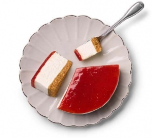 Strawberry light cheesecake1